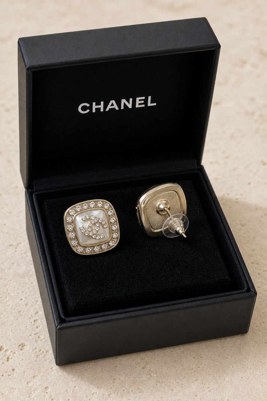 CHANEL Classic Parisian Earrings Style 24 | New with Box - Picture 5 of 9